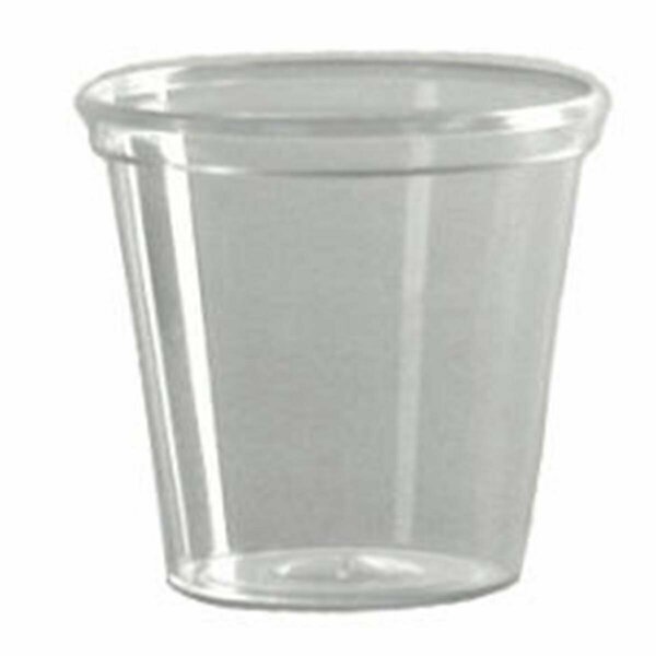 Friends Are Forever P10 Plastic Cup Portion-Shot Glass 1 Oz. 50-50 - Clear FR3030781